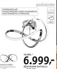 LED STROPNÍ SVÍTIDLO