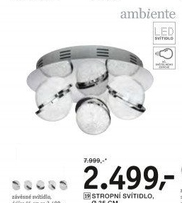LED STROPNÍ SVÍTIDLO