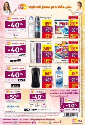 akční leták Teta drogerie 13.12.2018-24.12.2018