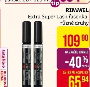 Řasenka Extra Super Lash Rimmel