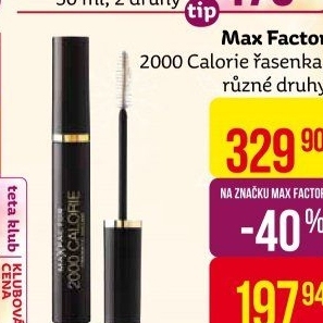 Řasenka Calorie 2000 Max Factor