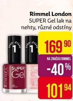 Lak na nehty SuperGel Rimmel