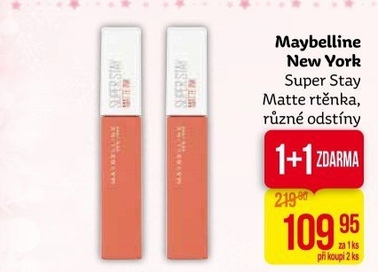 Tekutá rtěnka Superstay Matte Ink Maybelline