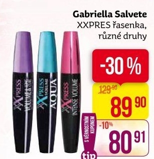Řasenka XXpress Volume Gabriella Salvete