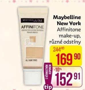 Make up Affinitone Maybelline