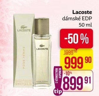 Parfémovaná voda dámská Lacoste