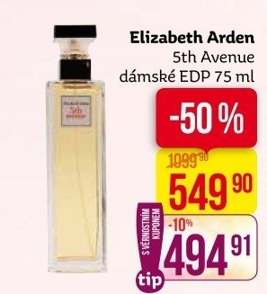 Parfémovaná voda dámská 5th Avenue Elizabeth Arden