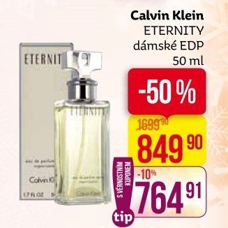 Parfémovaná voda dámská Eternity Calvin Klein