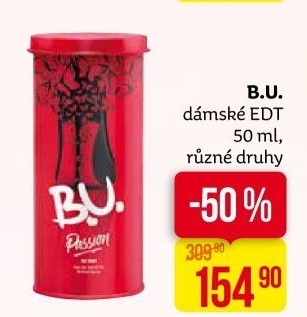 Toaletní voda dámská B.U.