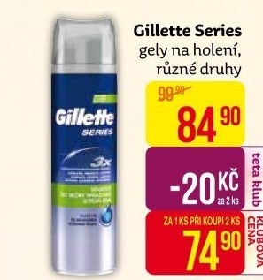 Gel na holení pánský Series Gillette