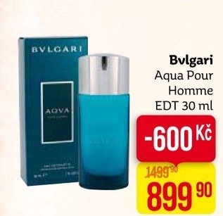 Toaletní voda Aqua Pour Homme Bvlgari