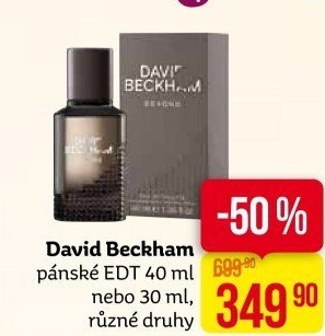 Toaletní voda pánská David Beckham