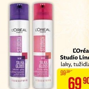 Lak na vlasy Studio Line L'