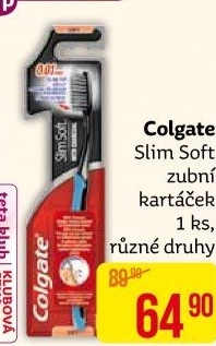 Kartáček na zuby Slim Soft Colgate