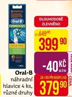 Náhradní zubní kartáčky Oral-B