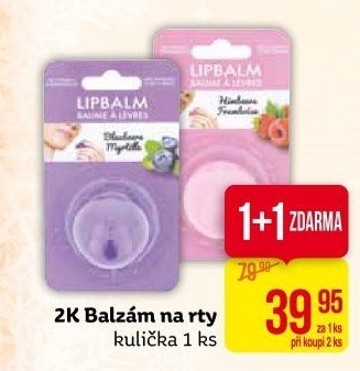 Balzám na rty 2K