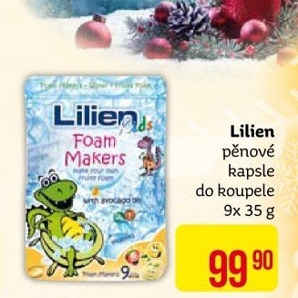 Pěnové kapsle do koupele Foam Makers Lilien