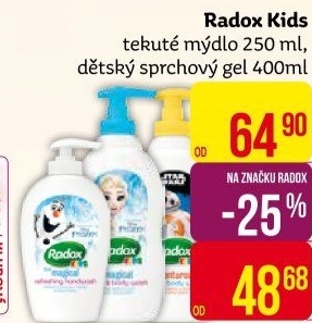 Tekuté mýdlo dětské Radox
