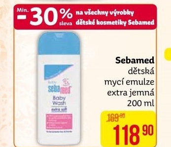 Mycí emulze dětská Sebamed Baby