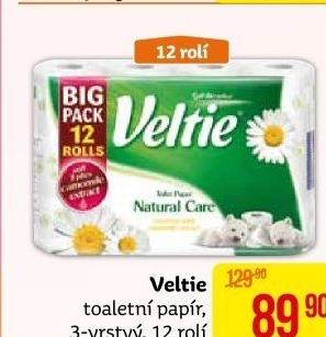 Toaletní papír 3vrstvý Veltie