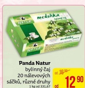Čaj bylinný Panda natur