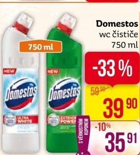 Čistič WC gelový Domestos