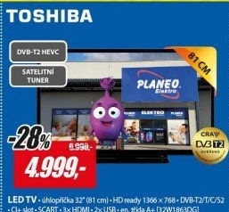 32W1863DG HD TV T2/C/S2TOSHIBA