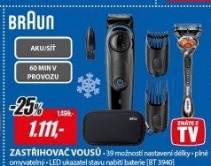 BT 3940 ZASTŘIHOVAČ VOUSŮBRAUN