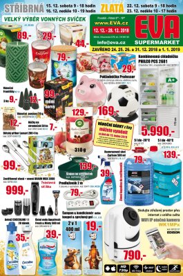 akční leták EVA.cz 12.12.2018-28.12.2018