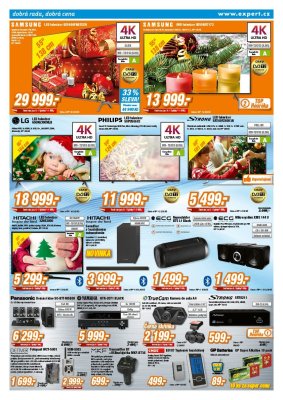 akční leták Expert elektro 13.12.2018-18.12.2018