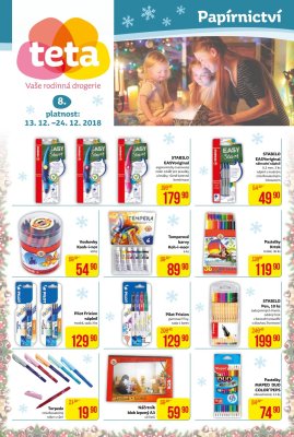 akční leták Teta drogerie 13.12.2018-24.12.2018