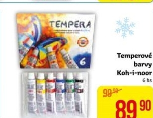 Temperové barvy KOH-I-NOOR
