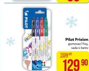 Gumovací fixy Pilot Frixion