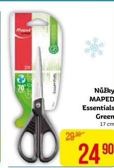 Nůžky Essentials Green Maped