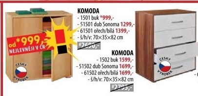 Komoda 1501