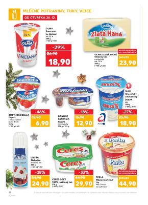 akční leták Kaufland 20.12.2018-24.12.2018
