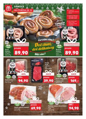 akční leták Kaufland 20.12.2018-24.12.2018