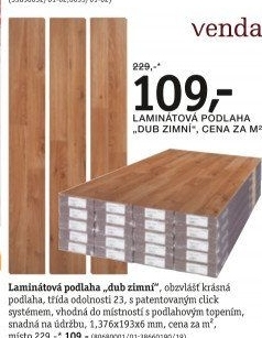PODLAHA LAMINÁTOVÁ