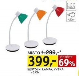 LED STOLNÍ LAMPA