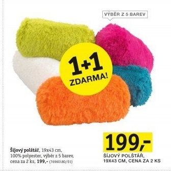 OVÁLNÝ POLŠTÁŘ