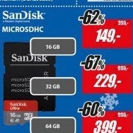 173446 microSDHC 16GB 98MB/s SANDISK