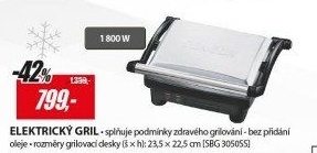 SBG 3050SS elektrický grilSENCOR