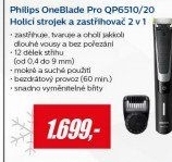 QP6510/20 ONEBLADE PRO ZASTŘIHO. PHILIPS