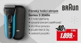 Series 3 3045sWD HOL. STROJEK BRAUN