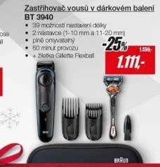 BT 3940 ZASTŘIHOVAČ VOUSŮBRAUN