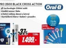 PRO2500 CA BLACK ZUBNÍ KARTÁČEKORAL B