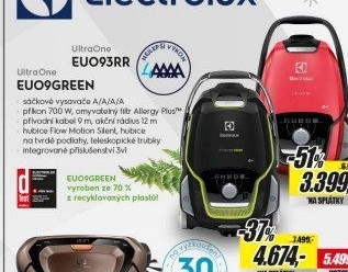 EUO93RR SÁČKOVÝ VYSAVAČELECTROLUX