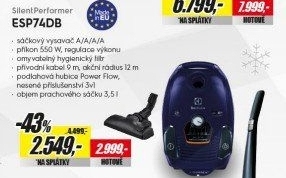 ESP74DB VYSAVAČ SÁČKOVÝELECTROLUX