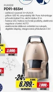 PD91-8SSM VYSAVAČ SÁČKOVÝ ELECTROLUX