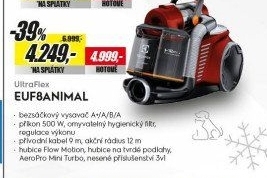 EUF8ANIMAL VYSAVAČ BEZSÁČKOVÝ ELECTROLUX